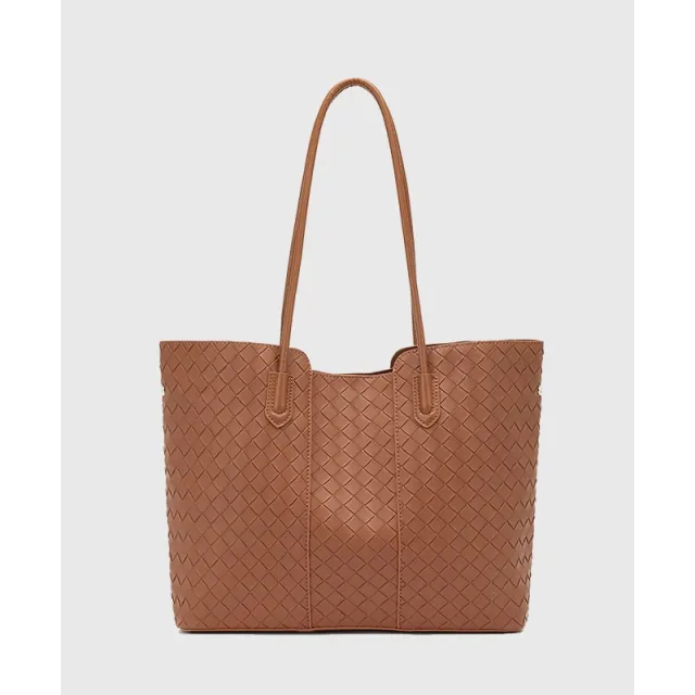 High grade Korean Style Niche Women's Shoulder Bag Brown - Shop at LoveMi