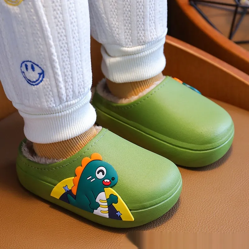 Children's Winter Cartoon Cute Warm Waterproof Non