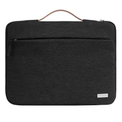 Laptop Bag Large Capacity Waterproof Notebook - Neutral Black - View 1