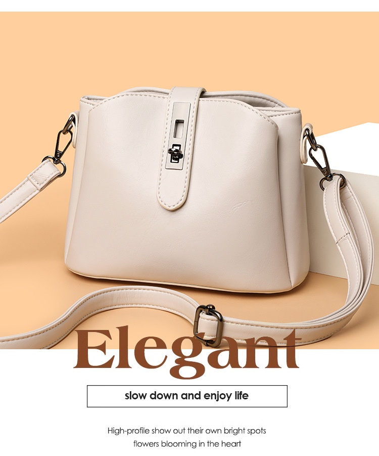 high sense niche handbag worn crossbody modern casual styling