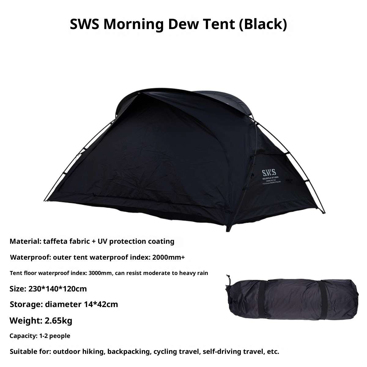 Sphere-shaped Tent Inner Tent Outdoor Waterproof Shelter 3