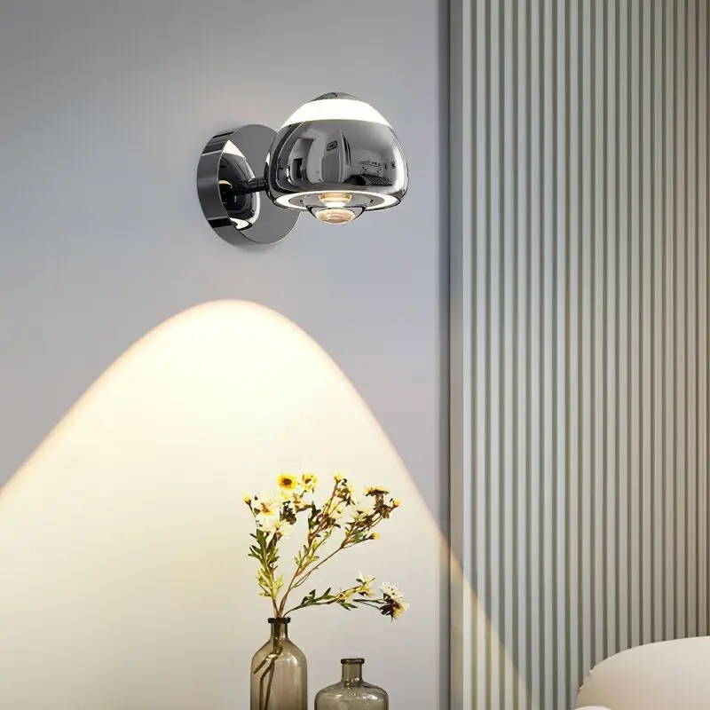 Modern Simple Advanced Master Bedroom Atmosphere Intelligent Bedside Wall Lamp