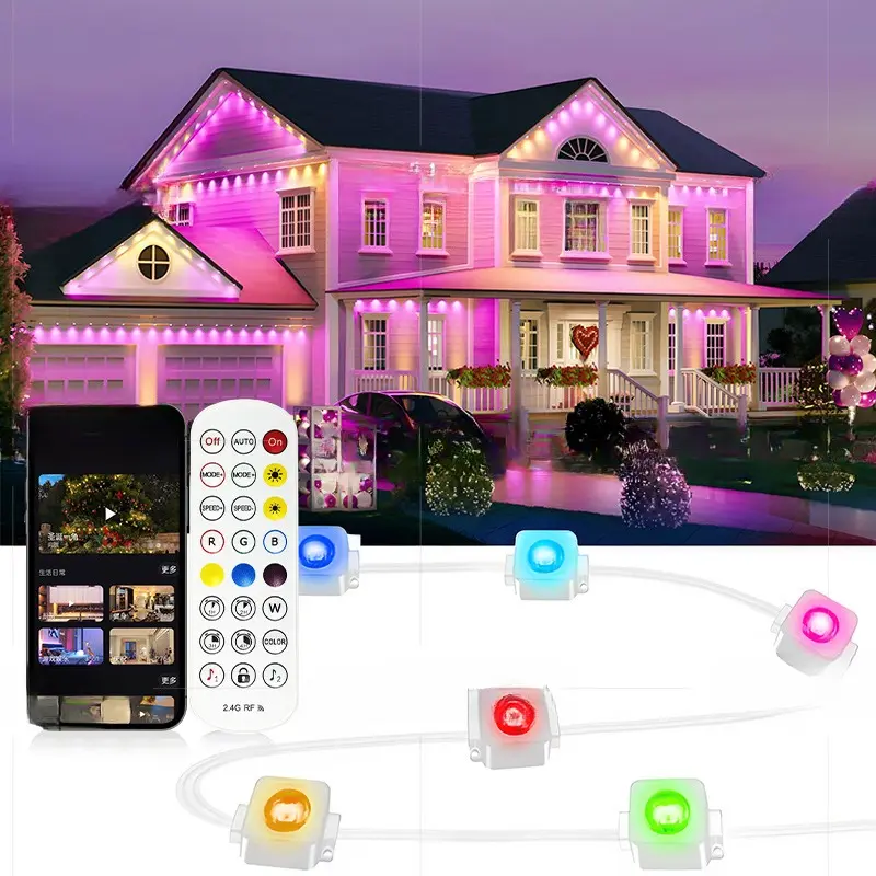 Outdoor Roof Light Magic Color Smart Waterproof App Bluetooth