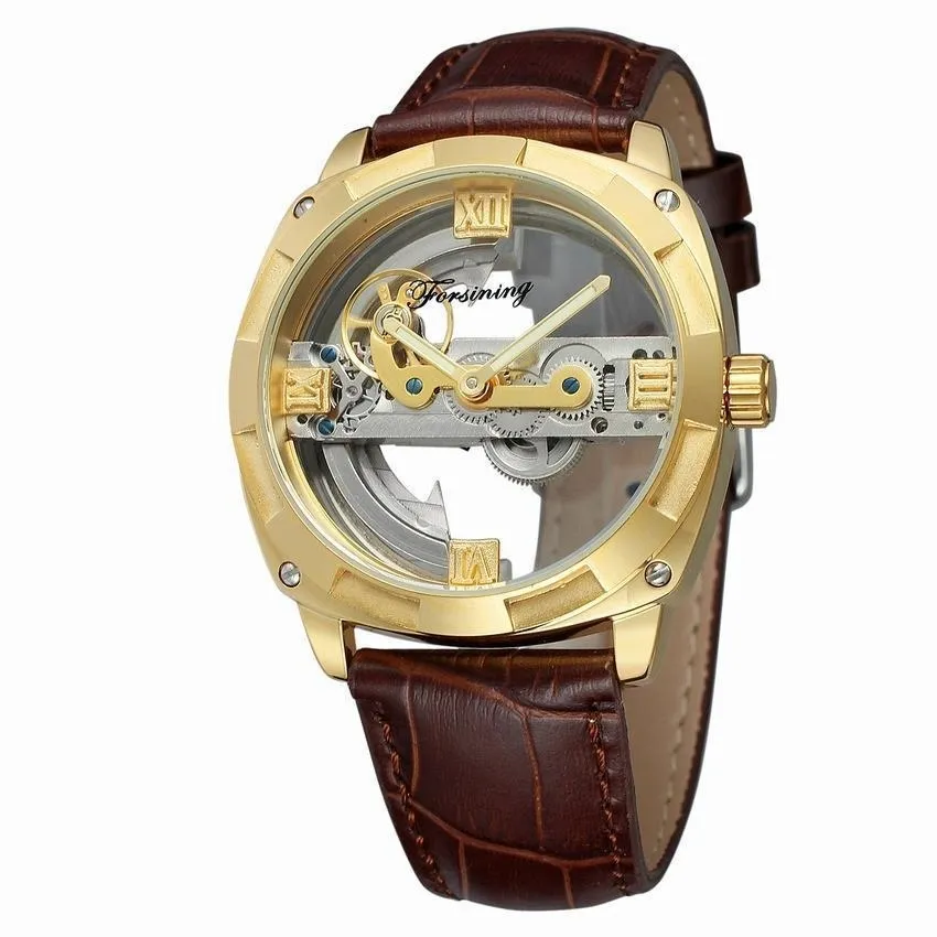 Business Casual Fashion Men's Watch Waterproof Tourbillon