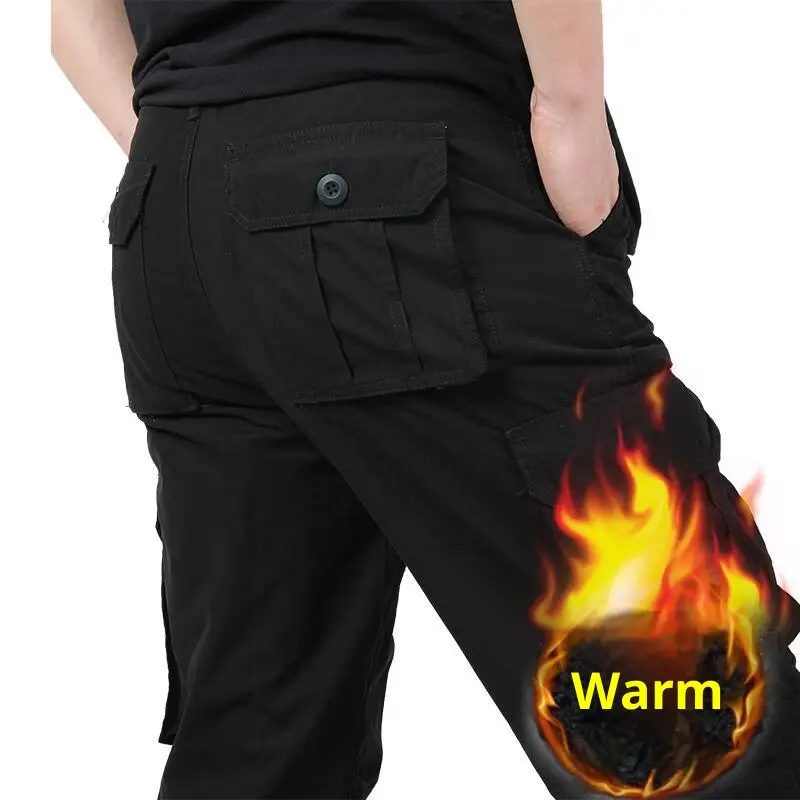 Extra Thick Warm With Fleece Men's Overalls