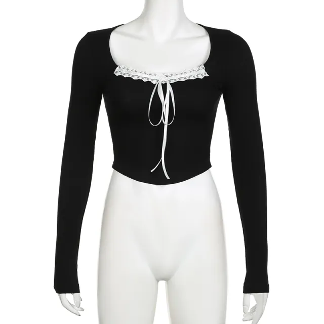 MSYOUCAN Basic Versatile Top For Women Shycd08468 Black - Shop at LoveMi