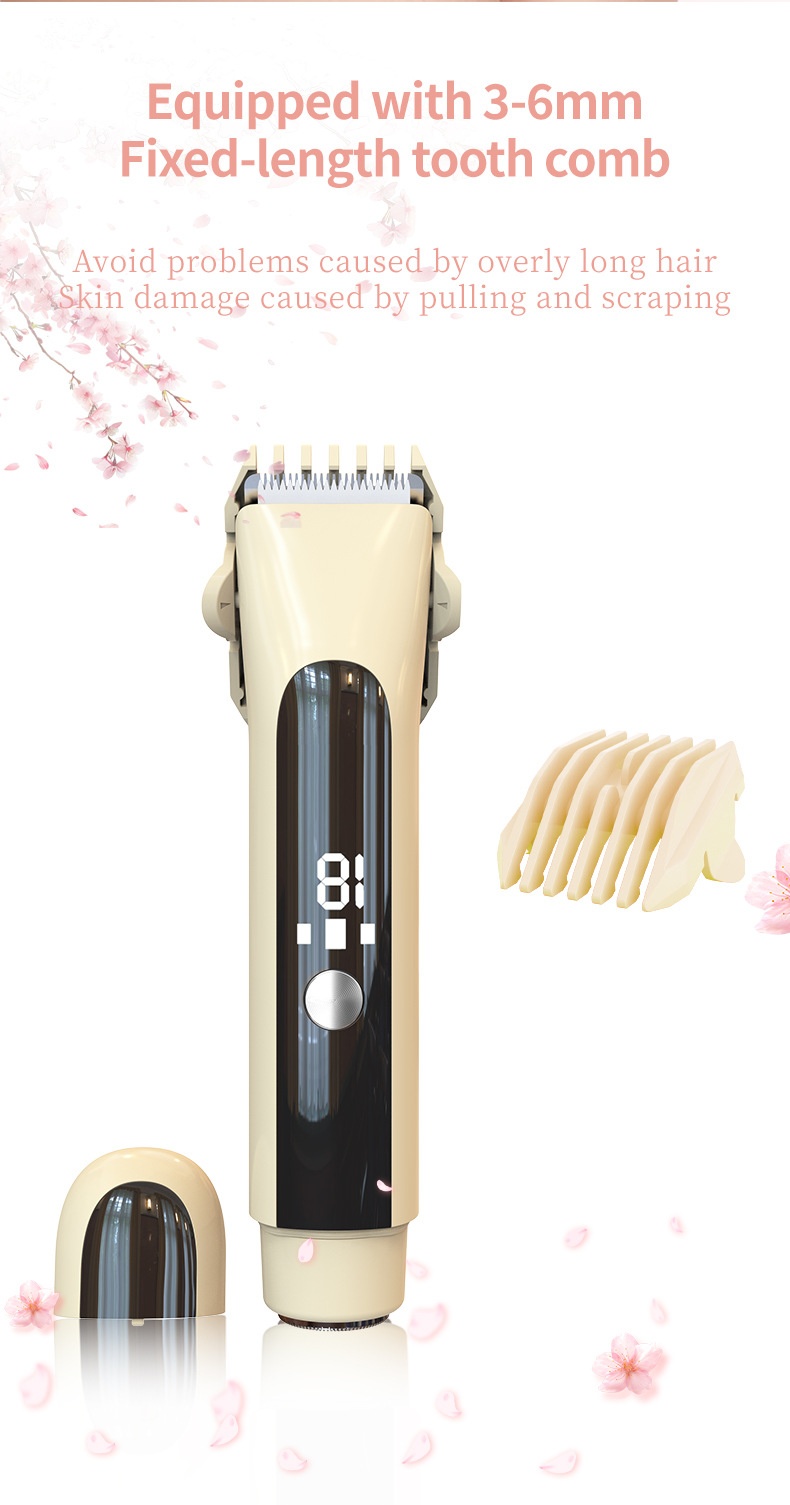Hair Removal Device Women's Double-headed Lady Shaver Private Pubic Hair