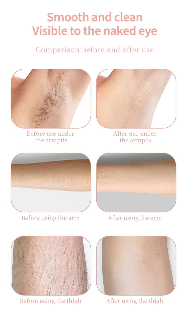 Hair Removal Device Women's Double-headed Lady Shaver Private Pubic Hair