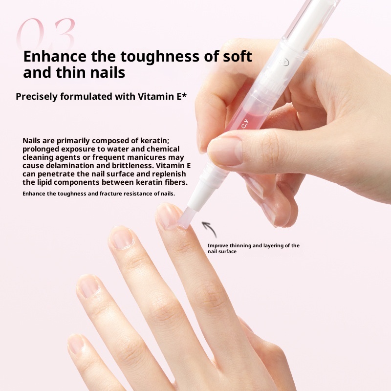 M'AYCREATE Nail Nutrition Oil Armor Anti-agnail Peeling Edge Care 4