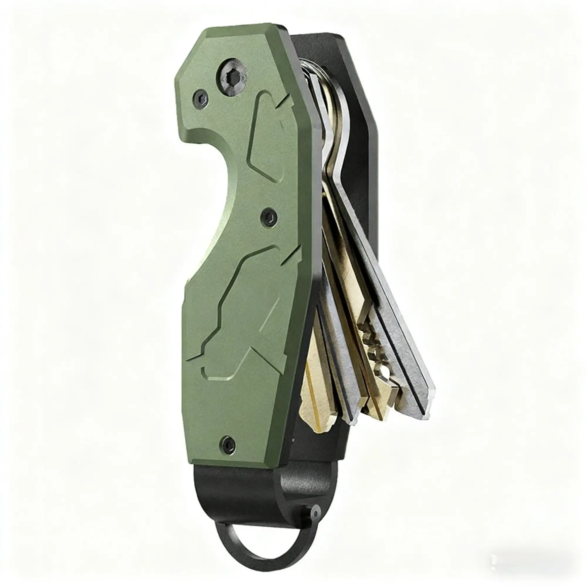 Metal Keychains Aluminum Alloy Portable Personalized Creative Storage