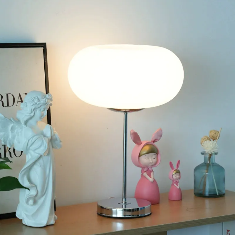 Medieval Bedside Decorations Glass Lamp