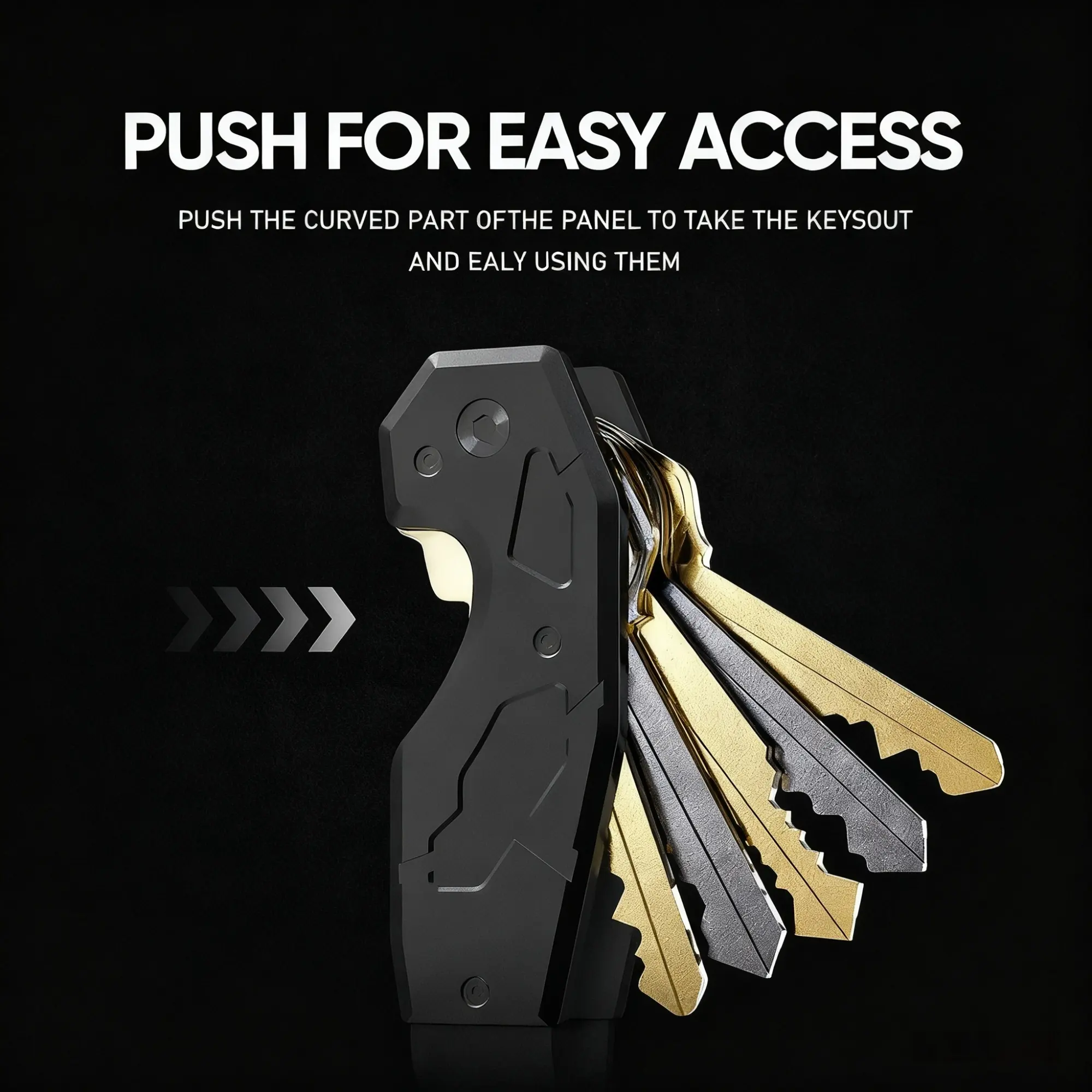 Metal Keychains Aluminum Alloy Portable Personalized Creative