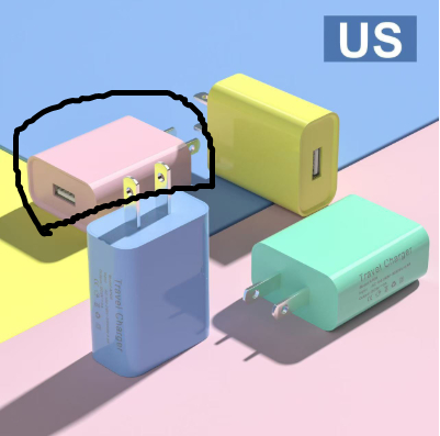 Color Macaron Fast Charge Charging Plug