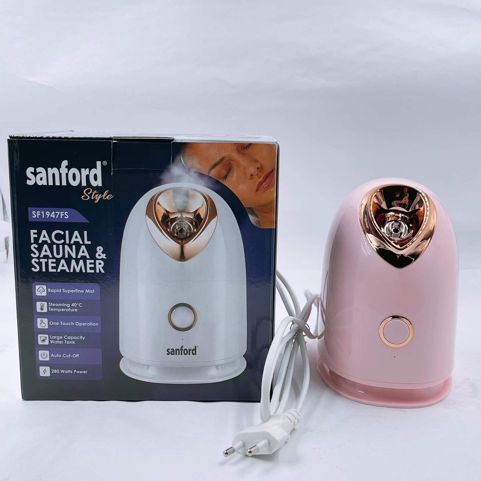 New Hot And Cold Temperature Three Spray Facial Vaporizer Nano Spray Facial 5