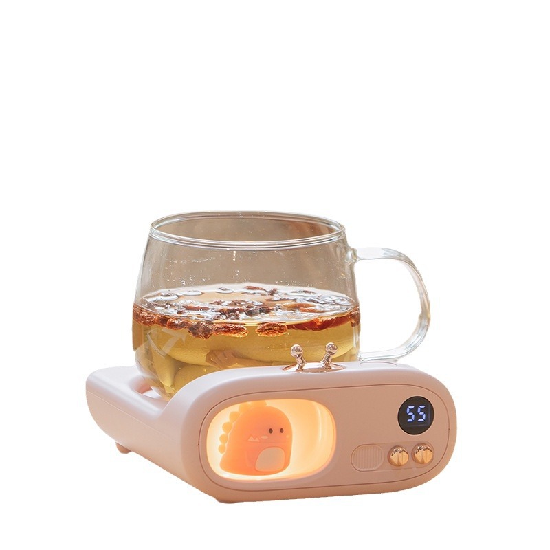 Sous-verre chauffant réglable 45-75 °C avec arrêt automatique 6