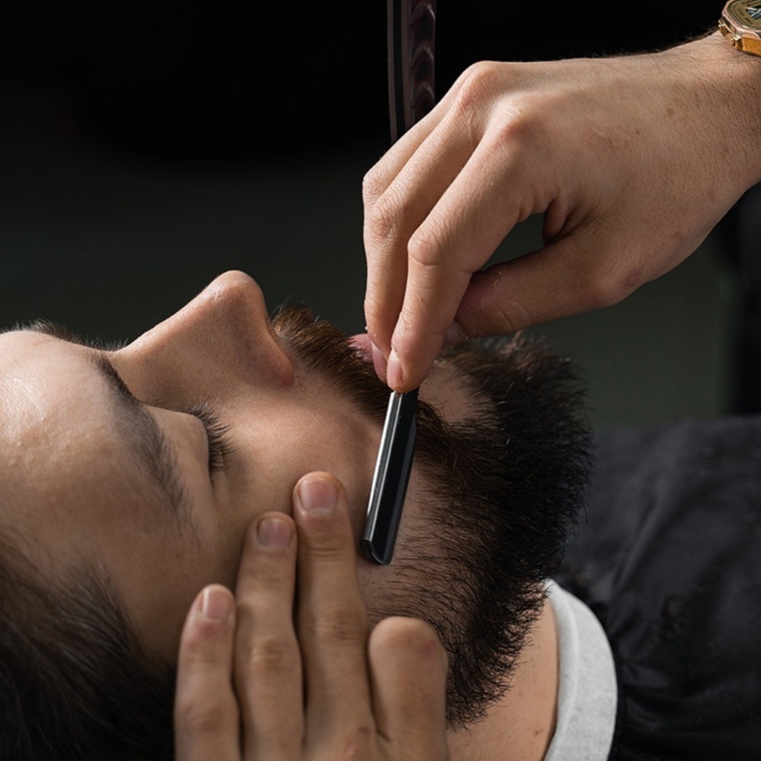 Old-fashioned Manual Beard Shaving Eyebrow Cutting Hair Trimmer 6