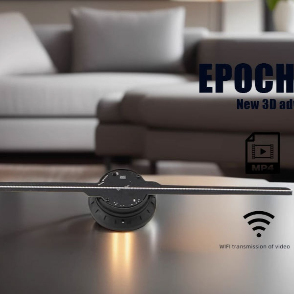 Naked 3D Outdoor Wall-hung Holographic Advertising Machine