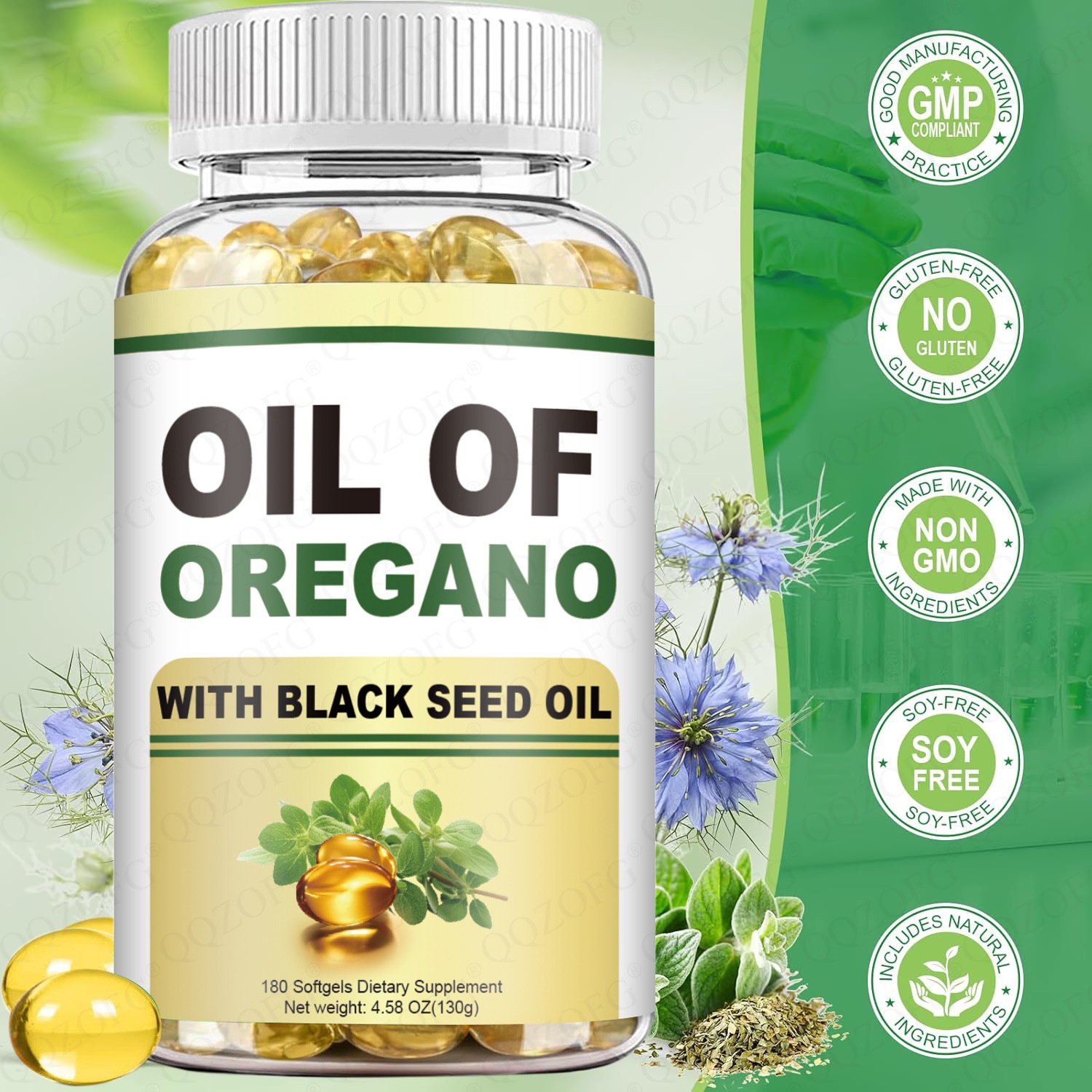 Butter Black Seed Oil Soft Capsules