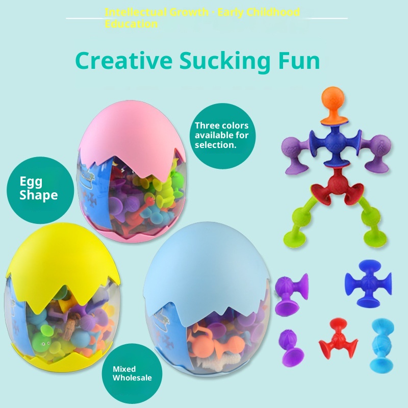 Changeable Viscose Stitching Luscious Suctions Educational Assembled Toys - Image 1