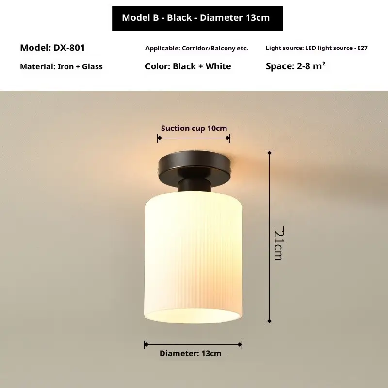 Nordic Light Luxury Balcony Aisle Simple