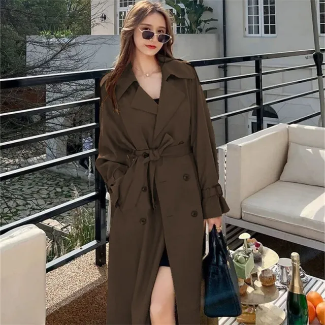 Short Stature Popular British Style Coat Coffee - Shop at LoveMi