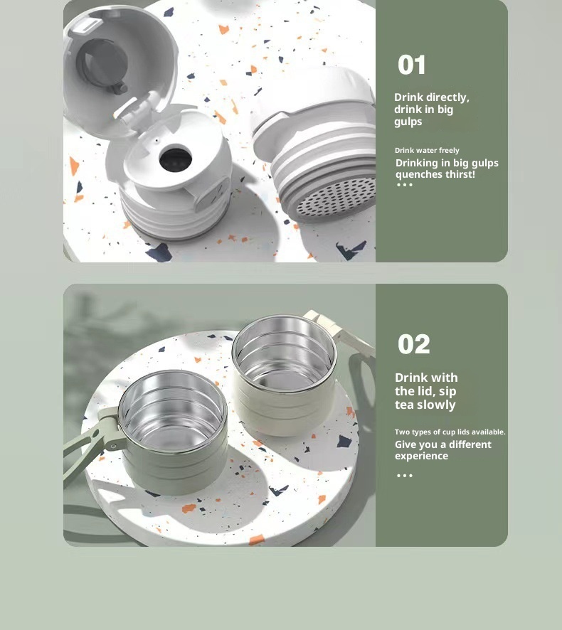 316 Stainless Steel Food Grade Cup Tea And Water Separation