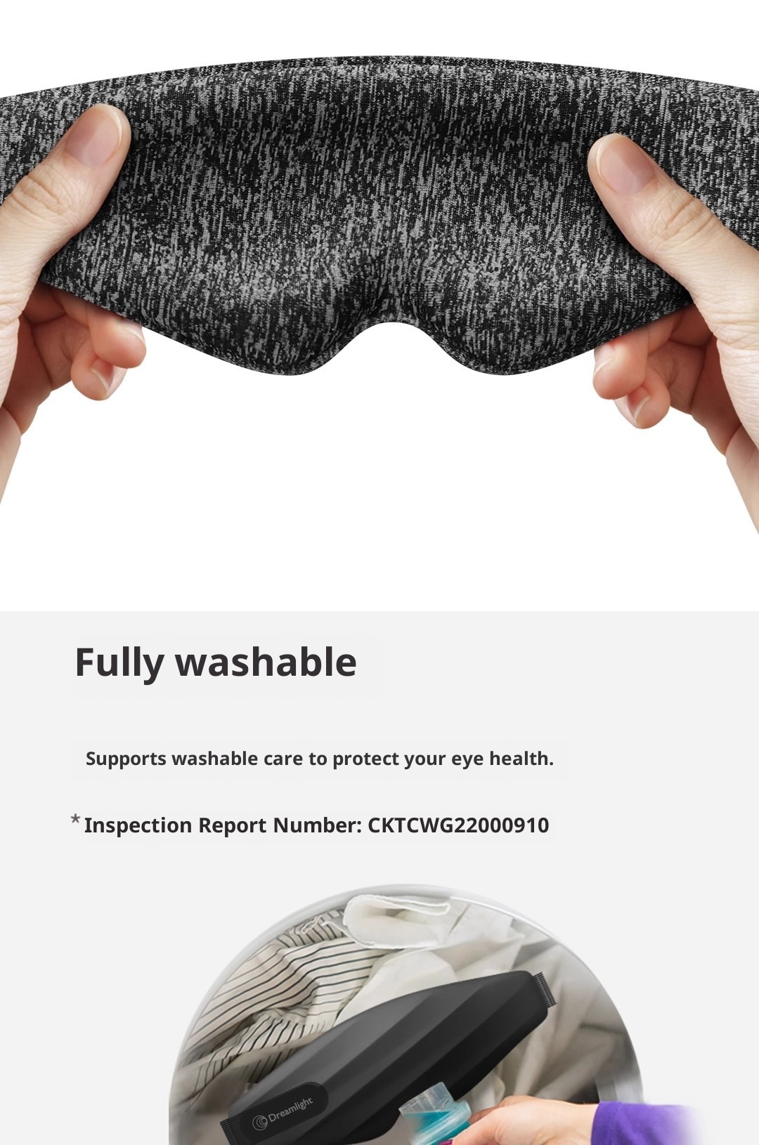 3D Contoured Sleep Mask