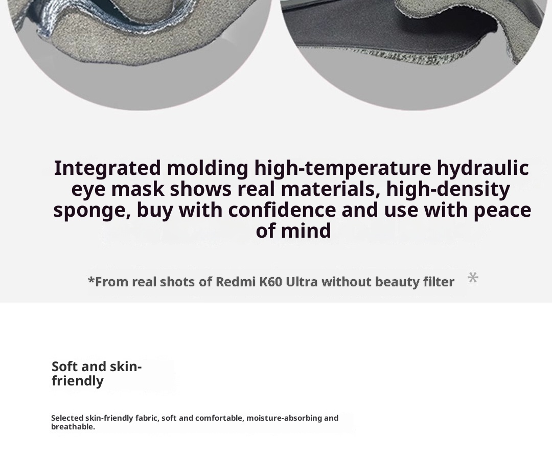 3D Contoured Sleep Mask