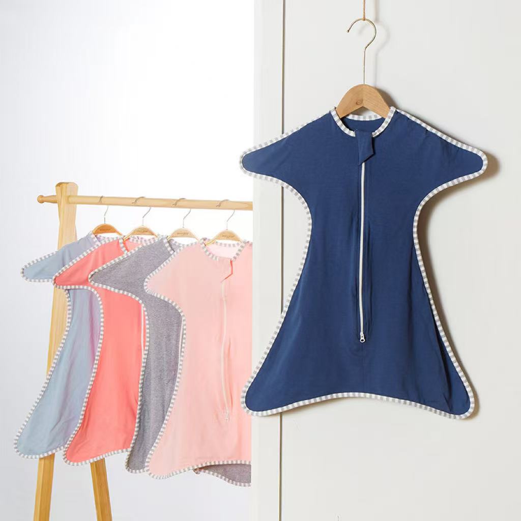 Baby Anti-startle Breathable Cotton Sleeping Bag