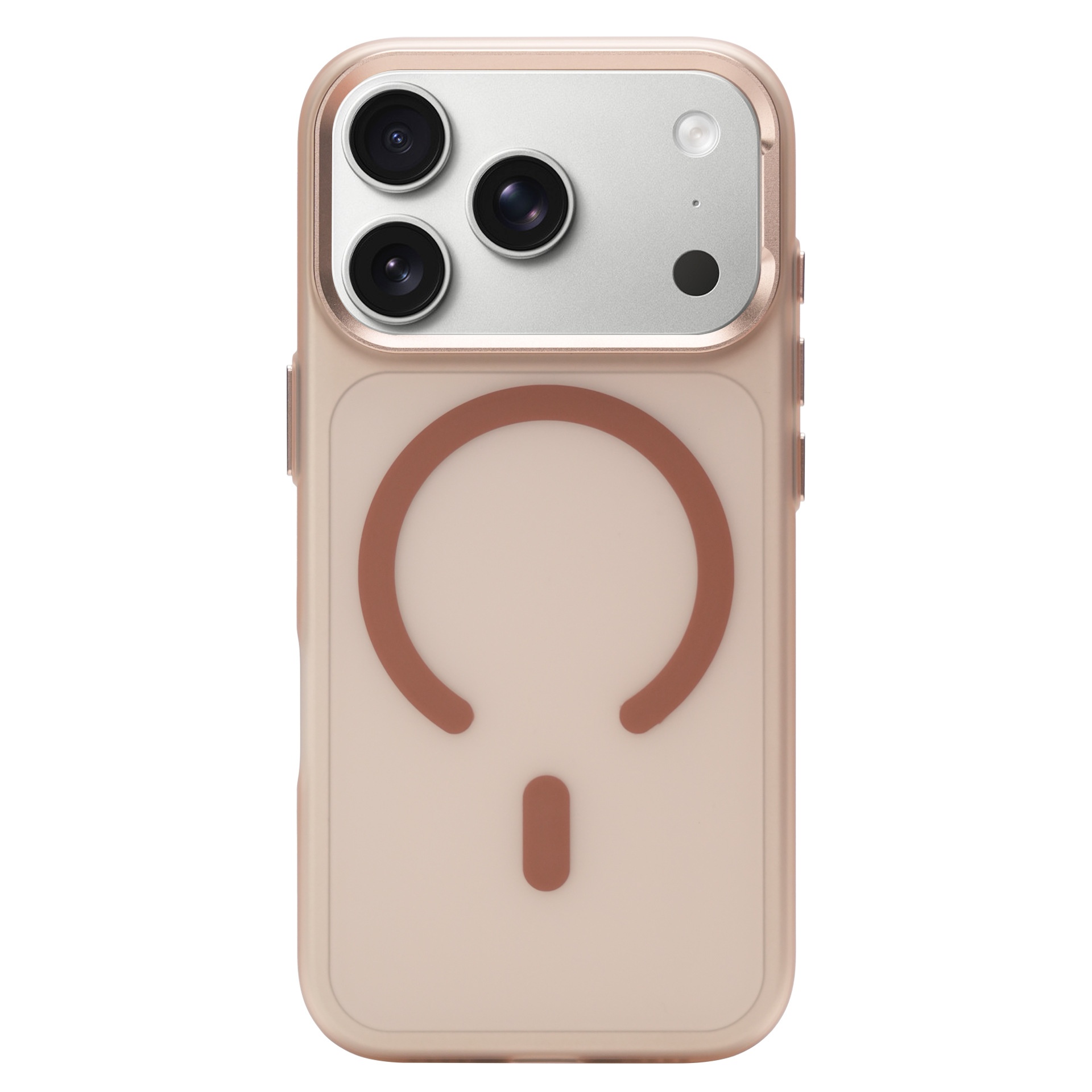 Frosted Magnetic Suction Suitable For 17promax Phone Case PC Skin Feeling Drop-resistant