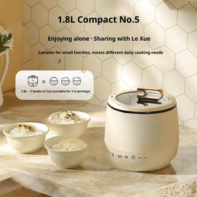 Home Dormitory 1-2 Person Mini 18L Multifunctional Electric Cooker
