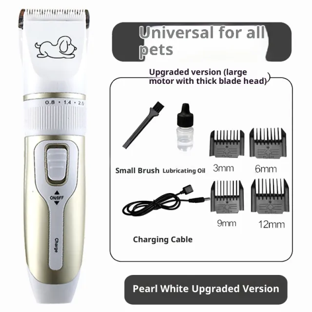 High Power Teddy Dog Cat Razor Large Dog Professional Pet Shaver Tuhao Gold Standard - Shop at LoveMi