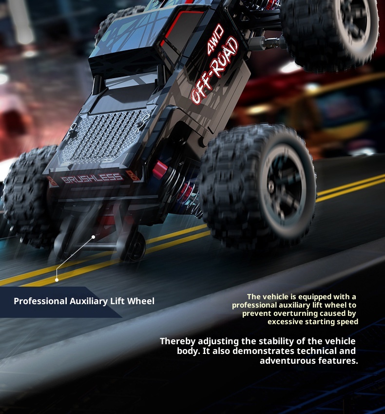 Four-wheel Drive Off-road Brushless Remote Control Car