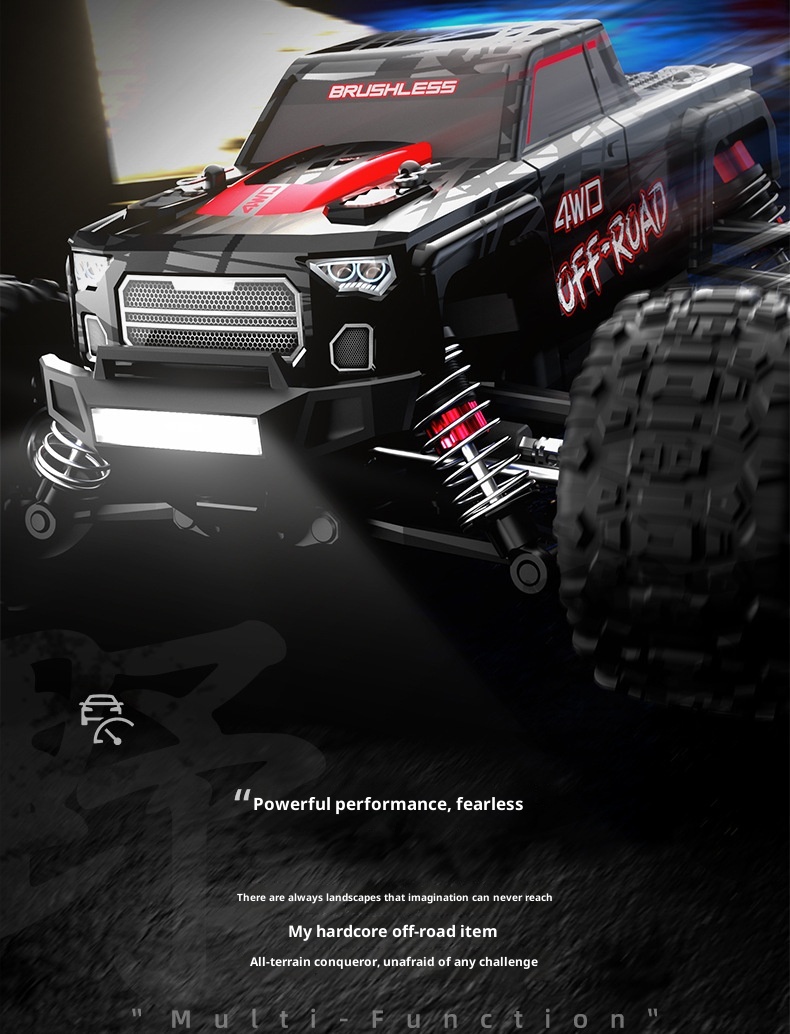 Four-wheel Drive Off-road Brushless Remote Control Car