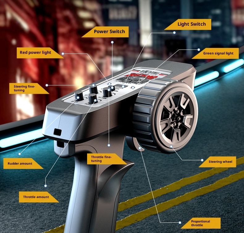 Four-wheel Drive Off-road Brushless Remote Control Car
