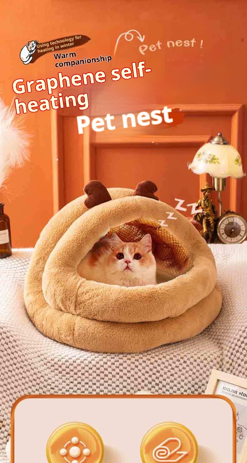 Semi-closed Graphene Material Warm Kennel