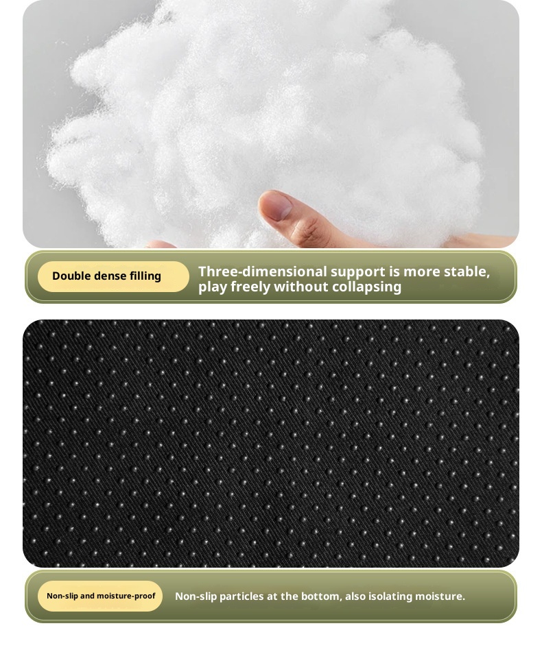 Plush Kennel Two-color Thickened Pet Bed Good-looking