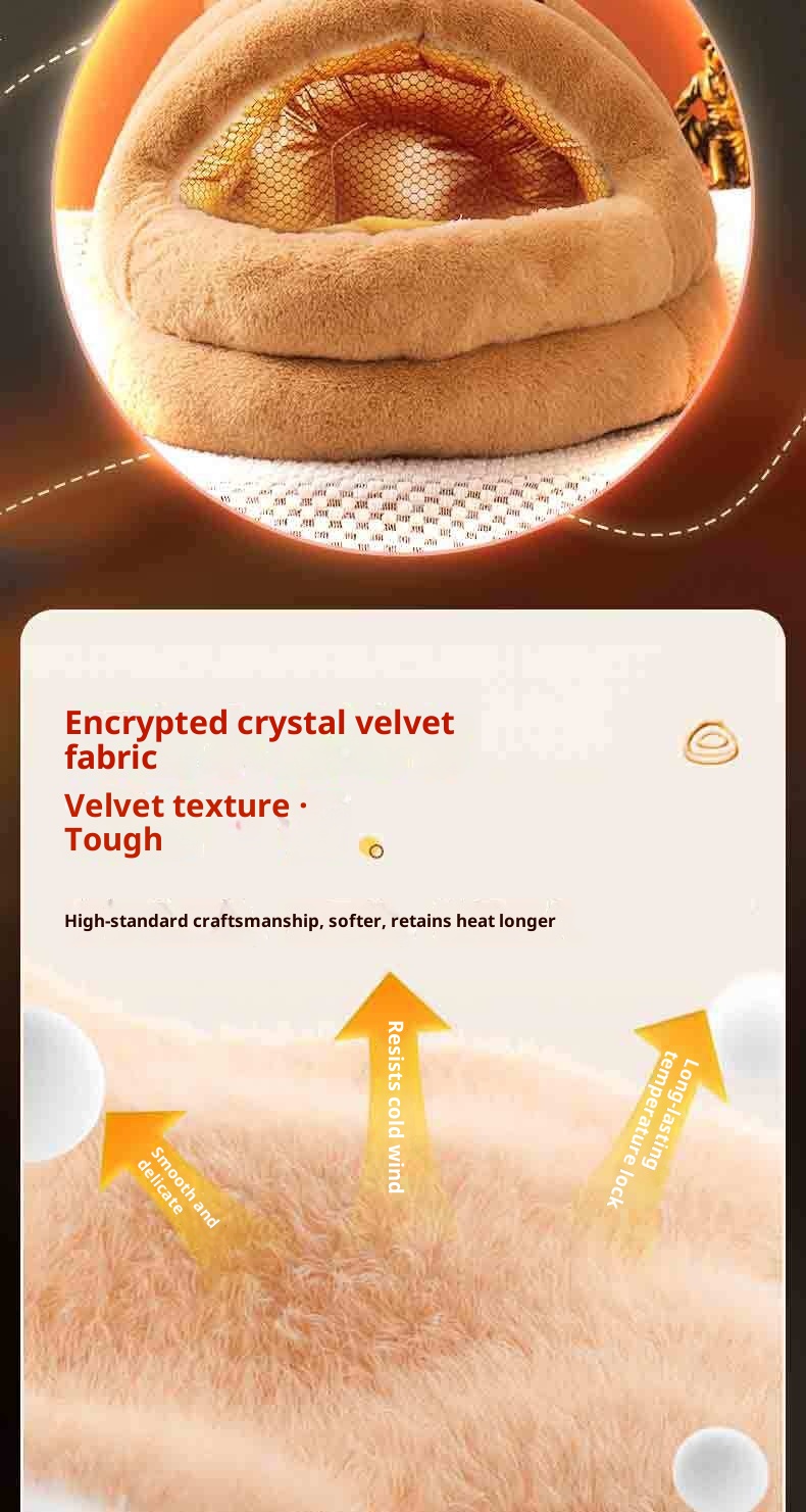 Semi-closed Graphene Material Warm Kennel