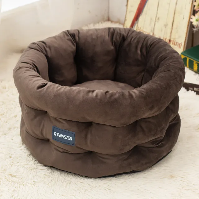 Cathouse Doghouse Winter Warm Pet Bed Khaki - Shop at LoveMi