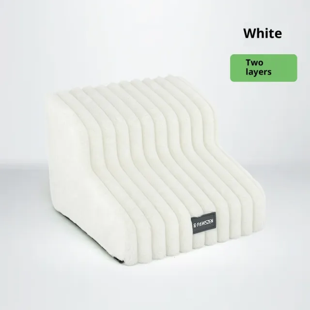 Sponge Pet Stairs Removable And Washable Non slip Dog Ladder White - Shop at LoveMi