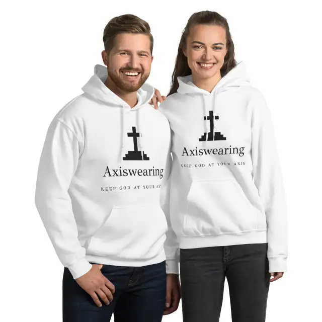 Autumn Cotton Solid Color Hoodie Long Sleeve White - Shop at LoveMi