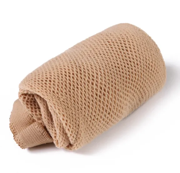 Latin Dance Caramel Open toed Fishnet Stockings Khaki - Shop at LoveMi
