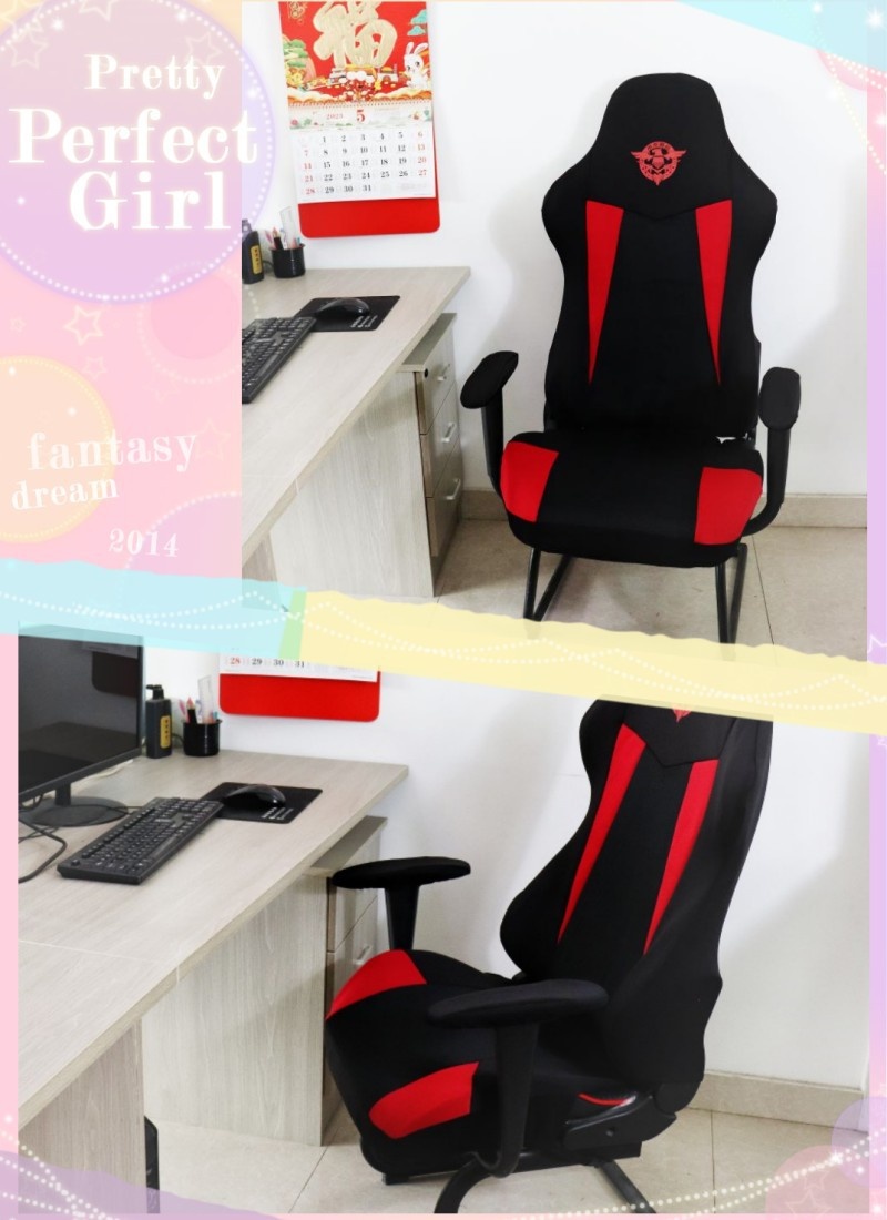 Home Computer Swivel Backrest Armrest Gloves