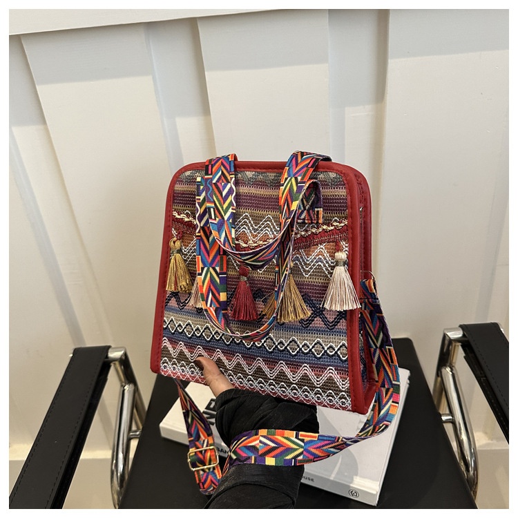 Colorful Pattern Cross Body Bag for Women