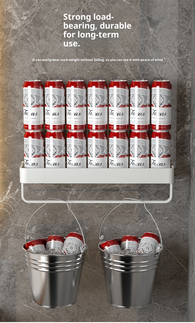 Bathroom Rack Punch-free Wall Hanging