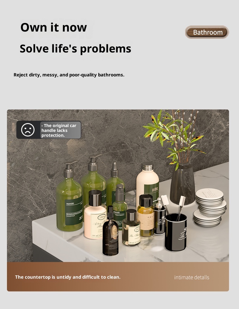 Bathroom Rack Punch-free Wall Hanging