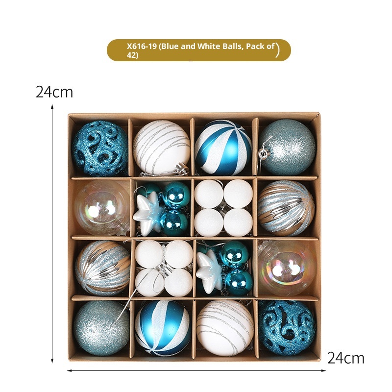 X61619 Blue And White Ball