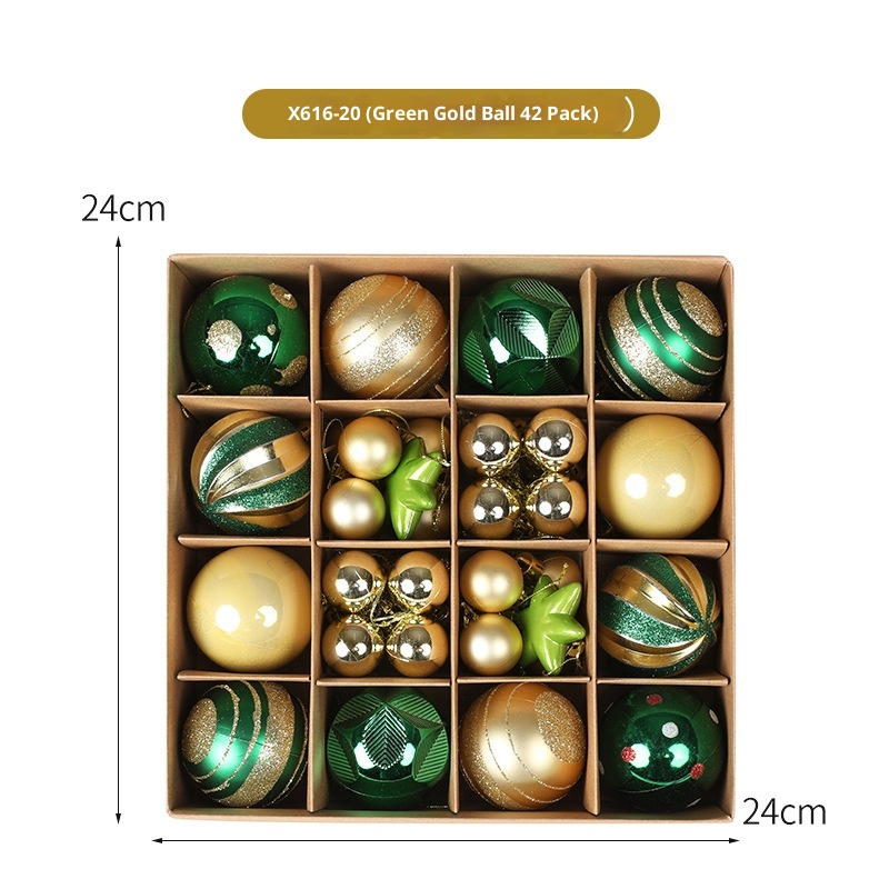 X61620 Green Golden Ball