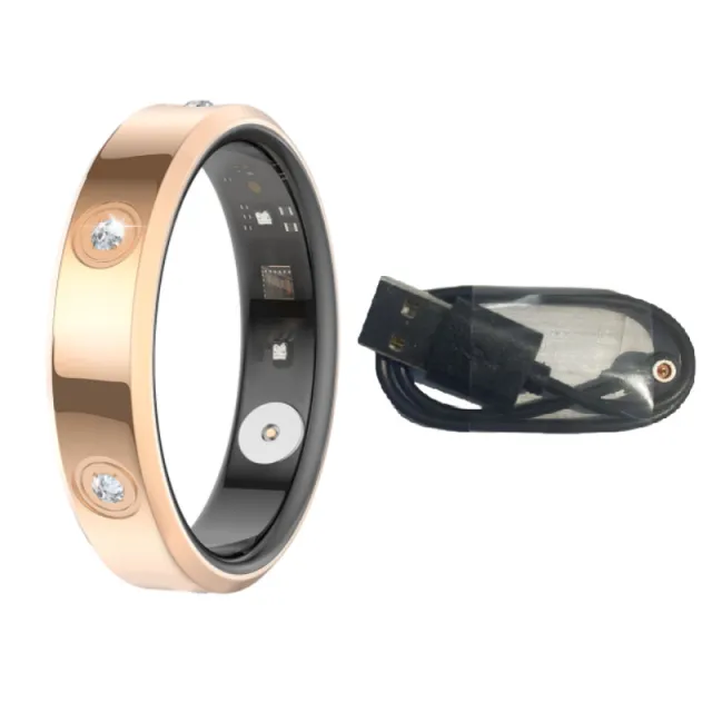 Intelligent Blood Oxygen Heart Rate Exercise Monitoring Gold - Shop at LoveMi
