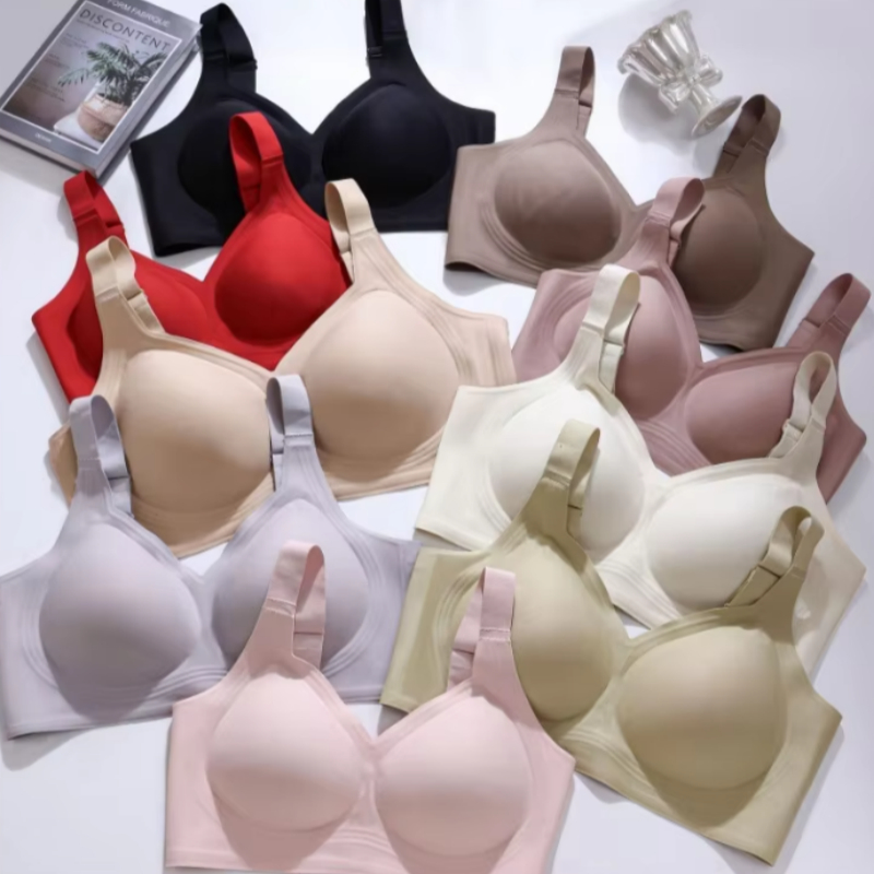 Wireless Seamless Full-coverage Bra Comfortable And Wireless